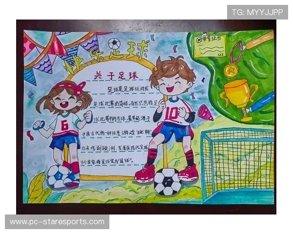 足球明星变身可爱卡通人物，儿童风格趣味足球画作大集合